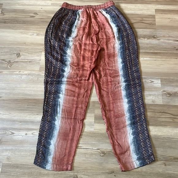 Anthropologie Conditions Apply Mallorca Pant Pull on Flowy Tapered Size S - Picture 9 of 12